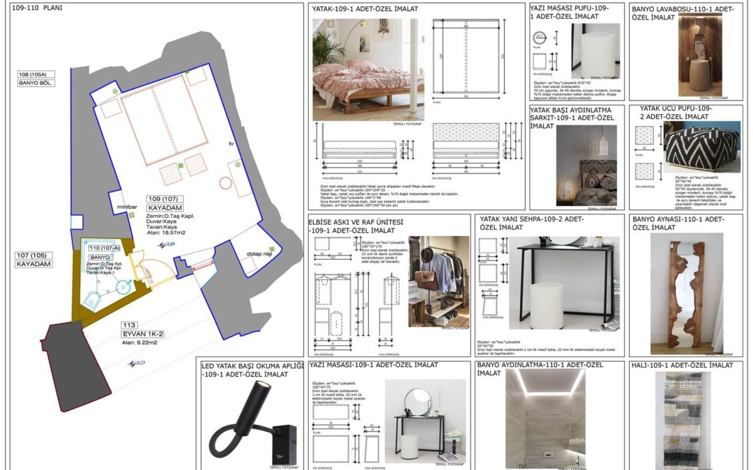Kapadokya Otel Proje